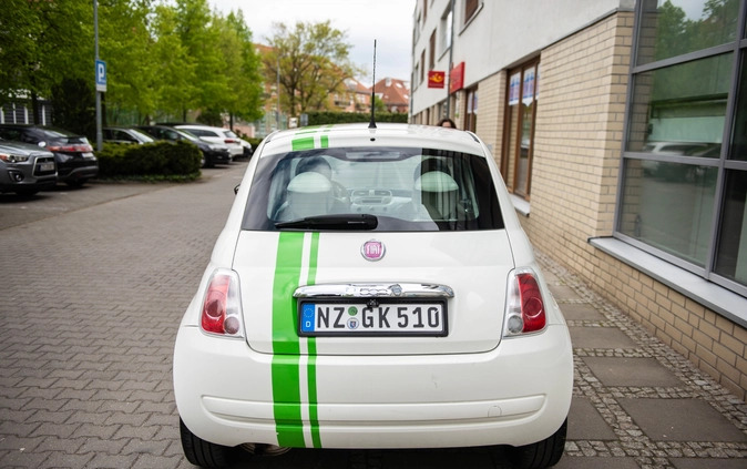 Fiat 500 cena 18900 przebieg: 157000, rok produkcji 2009 z Szczecin małe 529